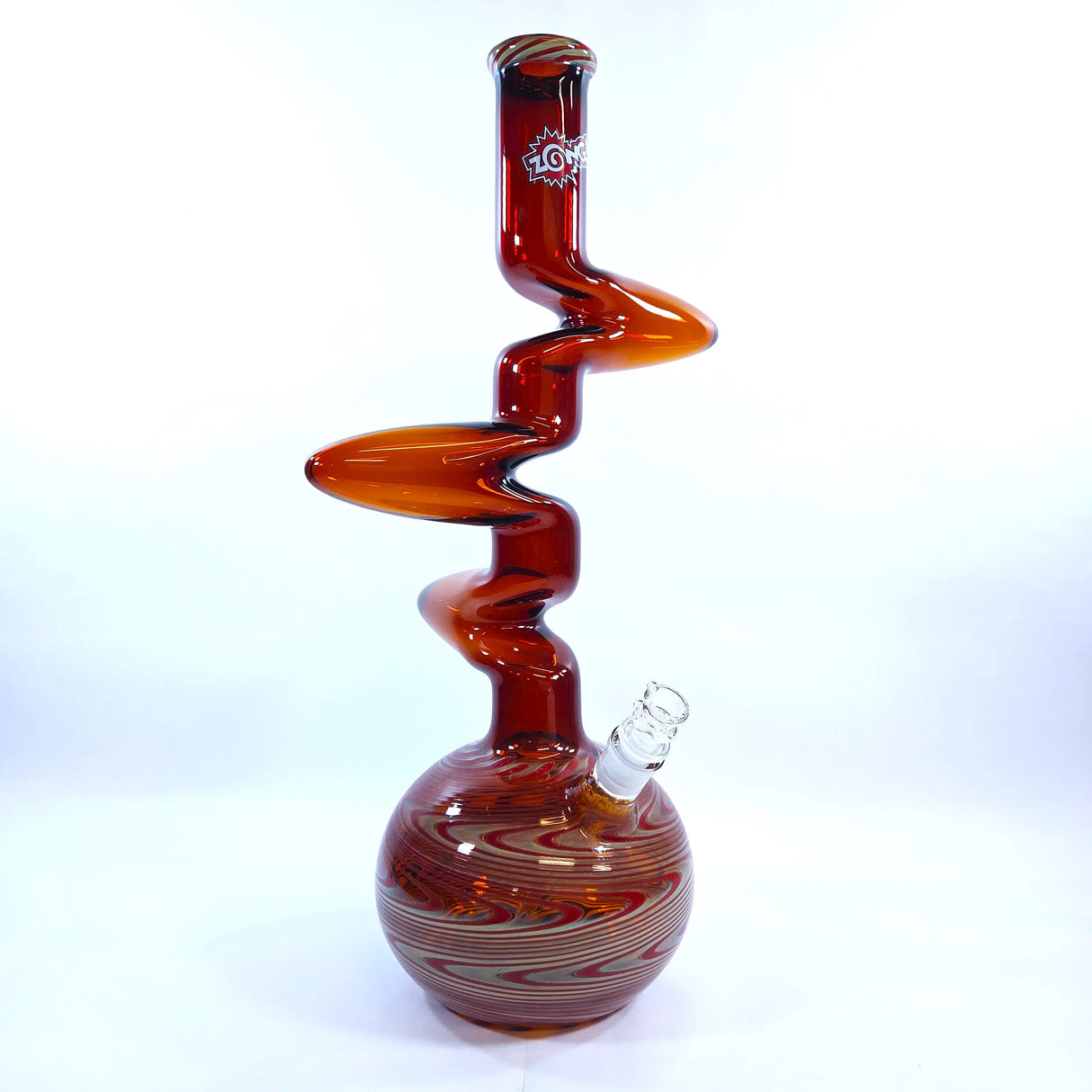 Zong: 21" 3 Kink - XL (3.5lbs) Full Color w/ Stripes (Amber)