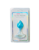 Luxe Prism Anal Plug - Small - Blue