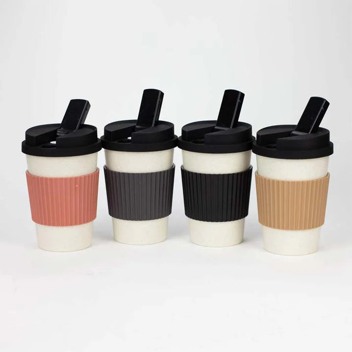 Knock-Off "Cupsy" Coffee Cup Bong with Ceramic Bowl (assorted)