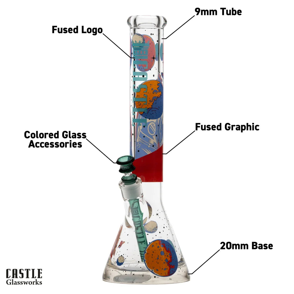 Castle Glass: 16" Space Case (9mm Thick)