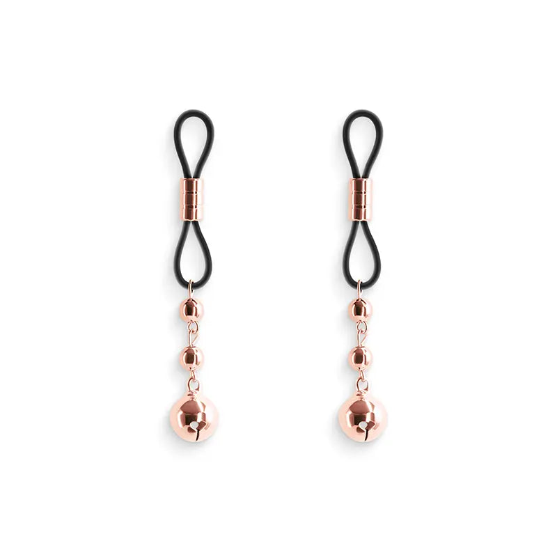 Bound Nipple Clamps: D1 Rose Gold