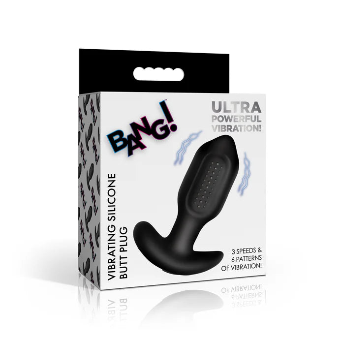 BANG! Vibrating Silicone Plug