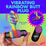 BANG! Vibrating Rainbow Plug