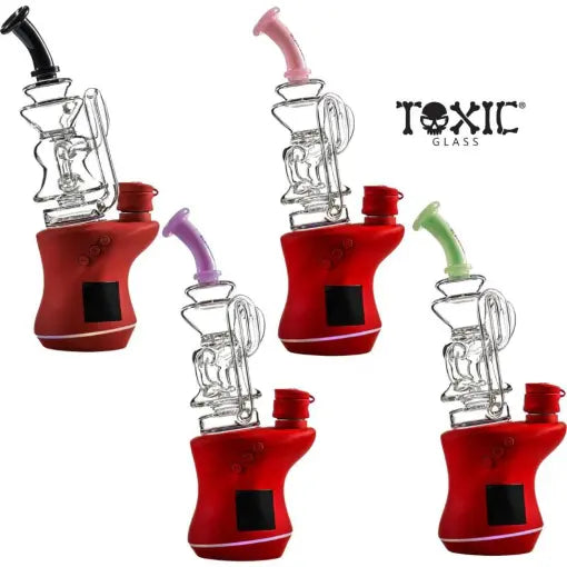 Toxic Glass FocusV Recycler- Assorted Colours