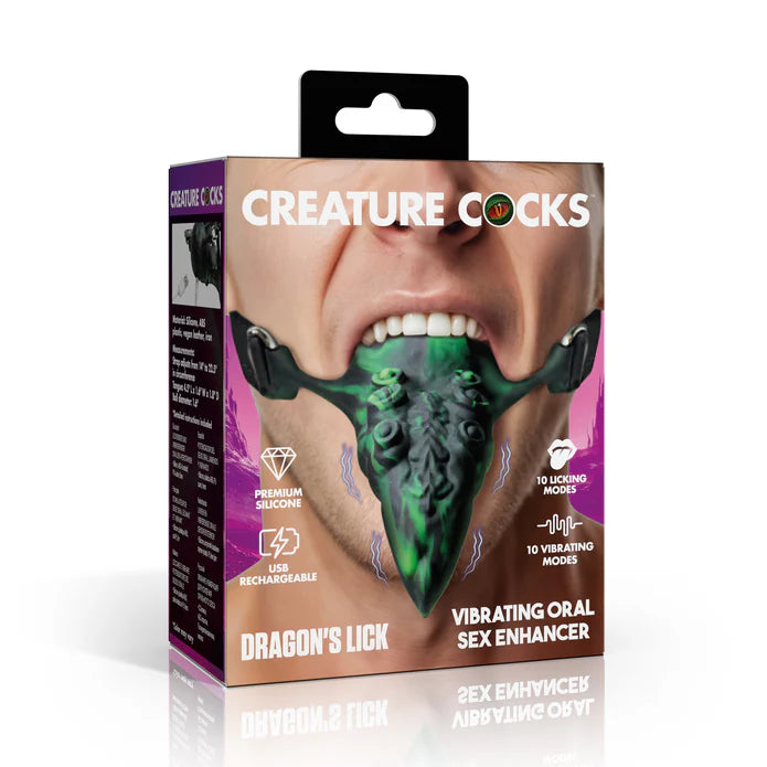 Creature Cocks Oral Enhancer - Dragons Lick