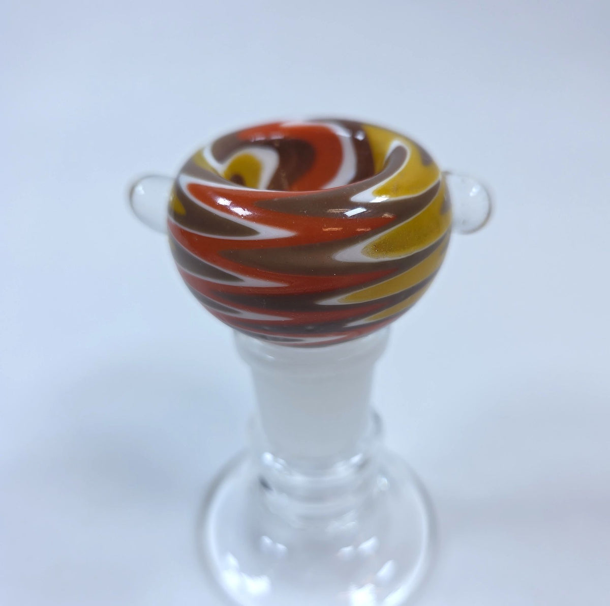 Red Eye Glass: Retro Wig-Wag (18mm - Red)