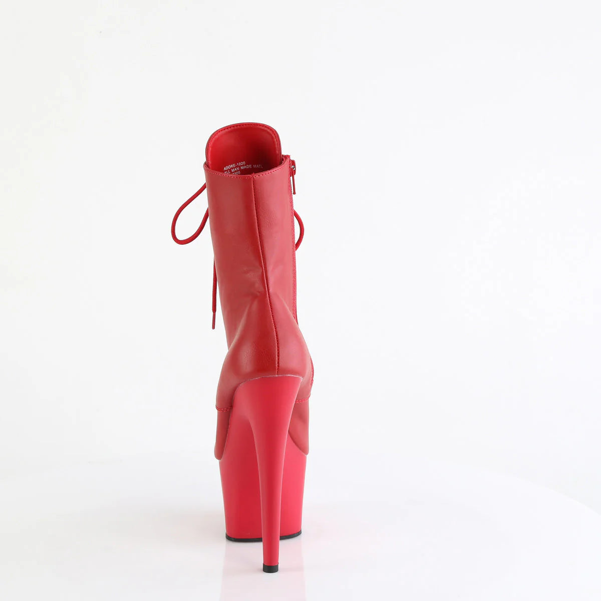 Boots: 7" Adore Red