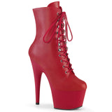 Boots: 7" Adore Red