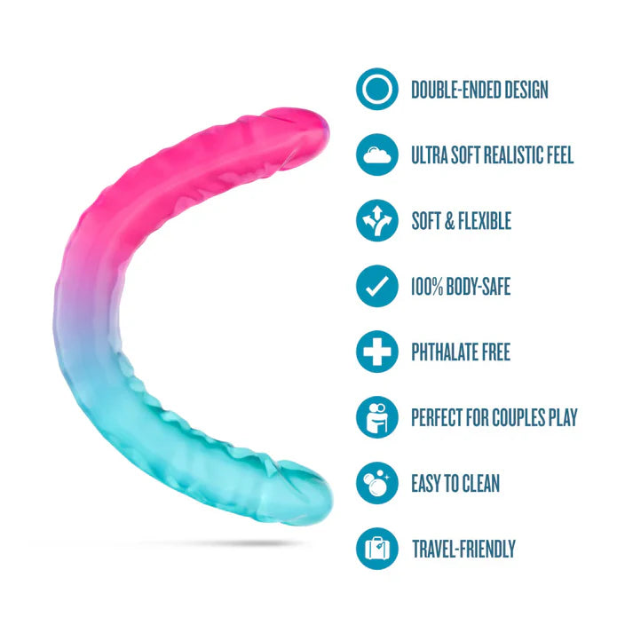 B Yours Double Dildo - Candy Papi