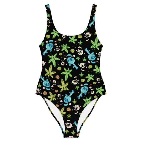 Swim: Skulls & Weed-Medium