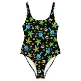Swim: Skulls & Weed-Medium