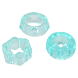 Crystal Jellies Performance Ring Set - Teal