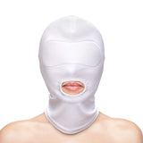 F&F Mouth Hood-White