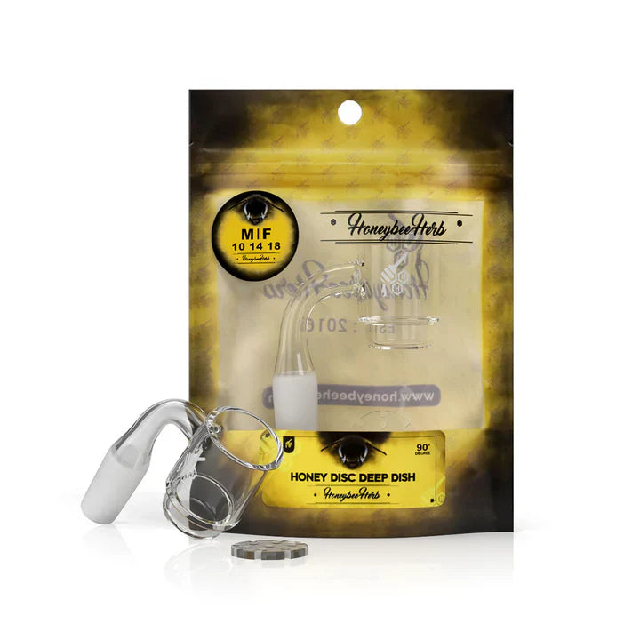 Honeybee Herb: (Yellow) Honey Disc Deep Dish (14mm - 90°)