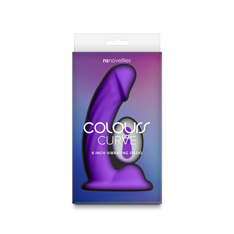 Colours Curve Vibrating 6"-Purple
