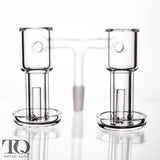 TruQuartz: Double-Barrel Slurper (14mm - 90°)