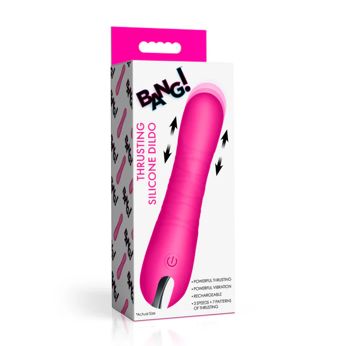 BANG! Thrusting Vibrator - Pink