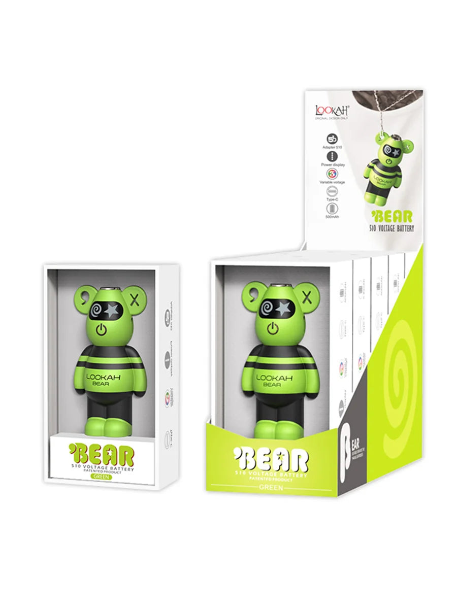 Lookah: "Bear" 510 (500mAH - Green)