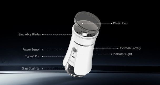 Yocan: iShred Electric Grinder (Emerald)