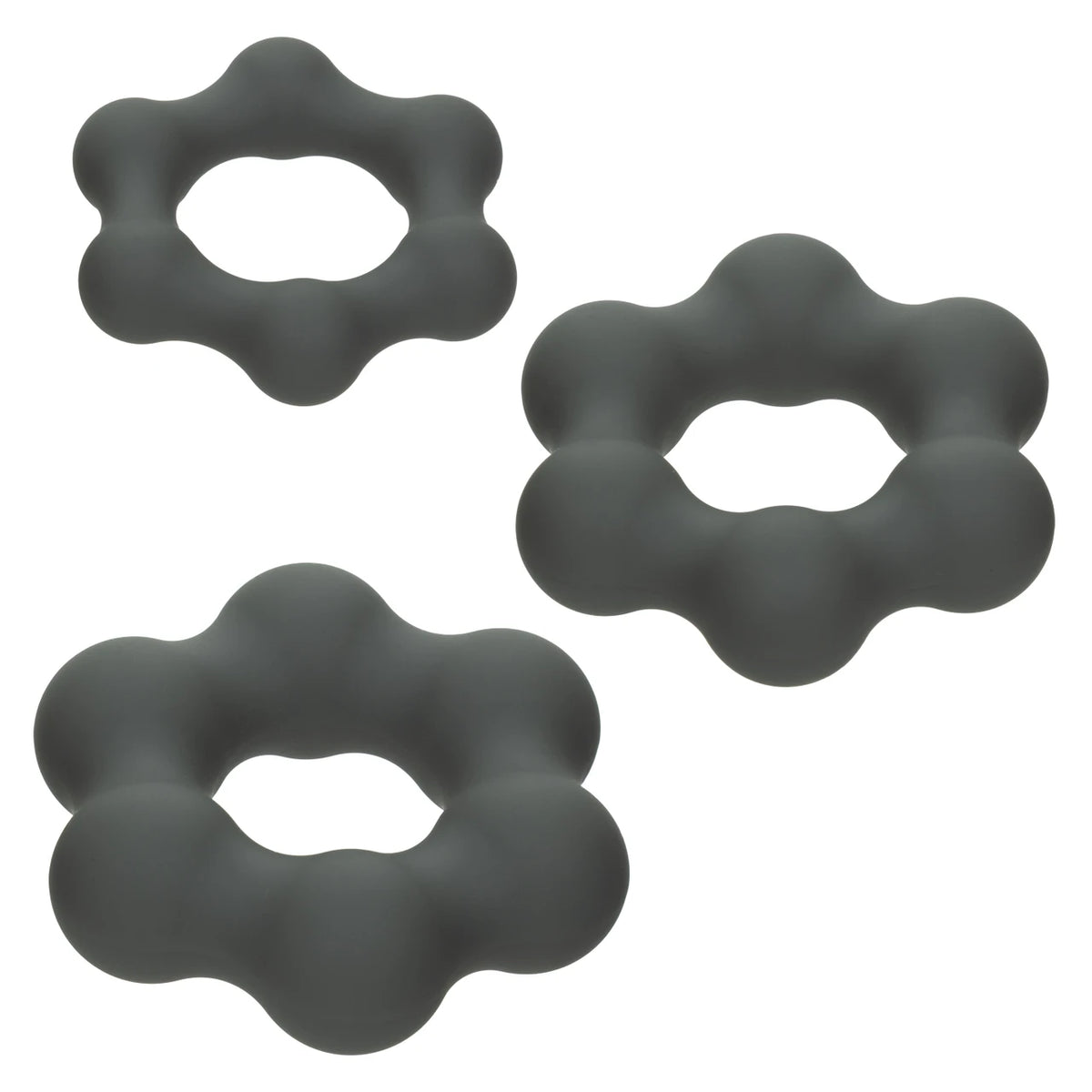 Alpha Liquid Silicone 3 Ring Endurance Set