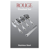 Rouge Stainless Steel Pinwheel Set
