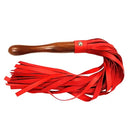 Fetish Play Wooden Flogger-Red