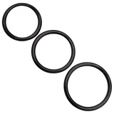Rouge Stainless Steel 3 Rings