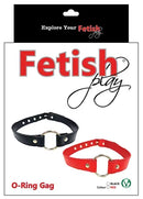 Fetish Play O Ring Gag-Black