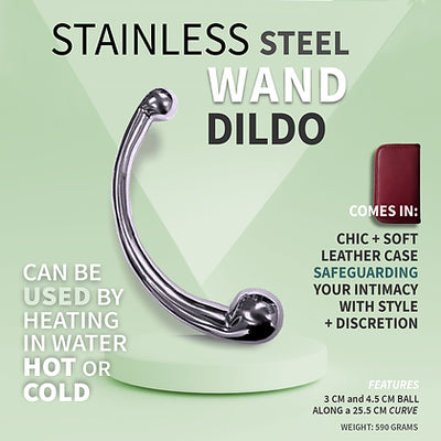 Rouge Steel Wand Dildo