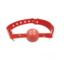 Fetish Play Ball Gag-Red