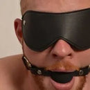 Fetish Play Blindfold-Black