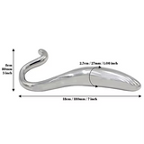 Rouge Stainless Steel Hollow Curved Wand