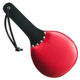 Rouge Leather Padded Paddle-Red/Black
