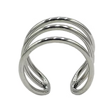 Rouge Stainless Steel Triple Wire Glans Ring