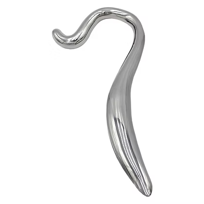 Rouge Stainless Steel Hollow Curved Wand