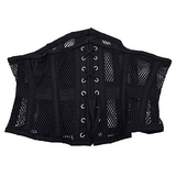 Rouge Mesh Corset-Black