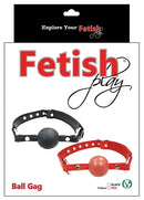 Fetish Play Ball Gag-Black