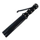Rouge Leather Spiral Paddle-Black