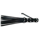 Rouge Leather Spiral Paddle-Black