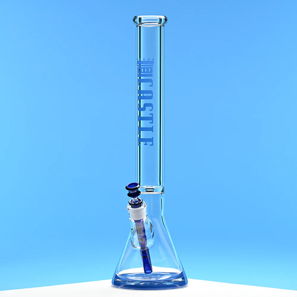 Castle Glass: 18" Standard Color Block (9mm Thick - Blue)