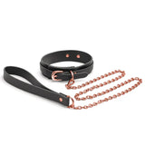 Bondage Couture Collar/Leash-Black