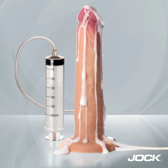 JOCK Premium Squirters Ejaculating Dildo 9.75"
