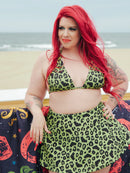 Swim: Batty Leopard Bikini Large