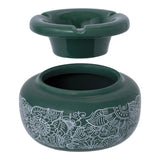 Fujima: Moroccan Ceramic Ashtray (Garden Green)