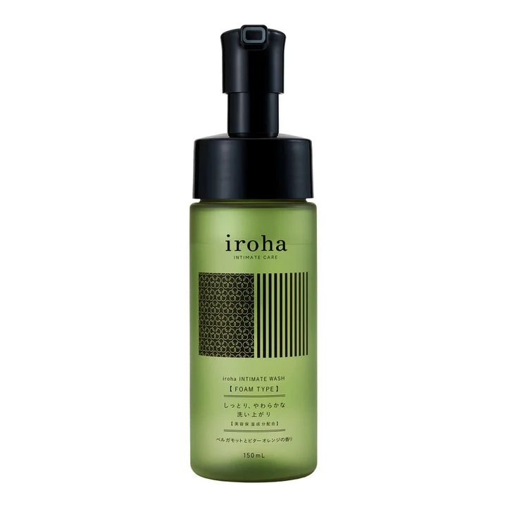 iroha Intimate Foam Wash - Bergamot and Bitter Orange