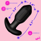 BANG! Vibrating Silicone Plug