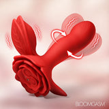 Bloomgasm Gyrarose Gyrating Silicone Vibrator
