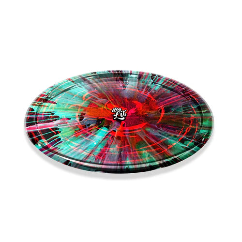 Be Lit Round Tray - Spin Art