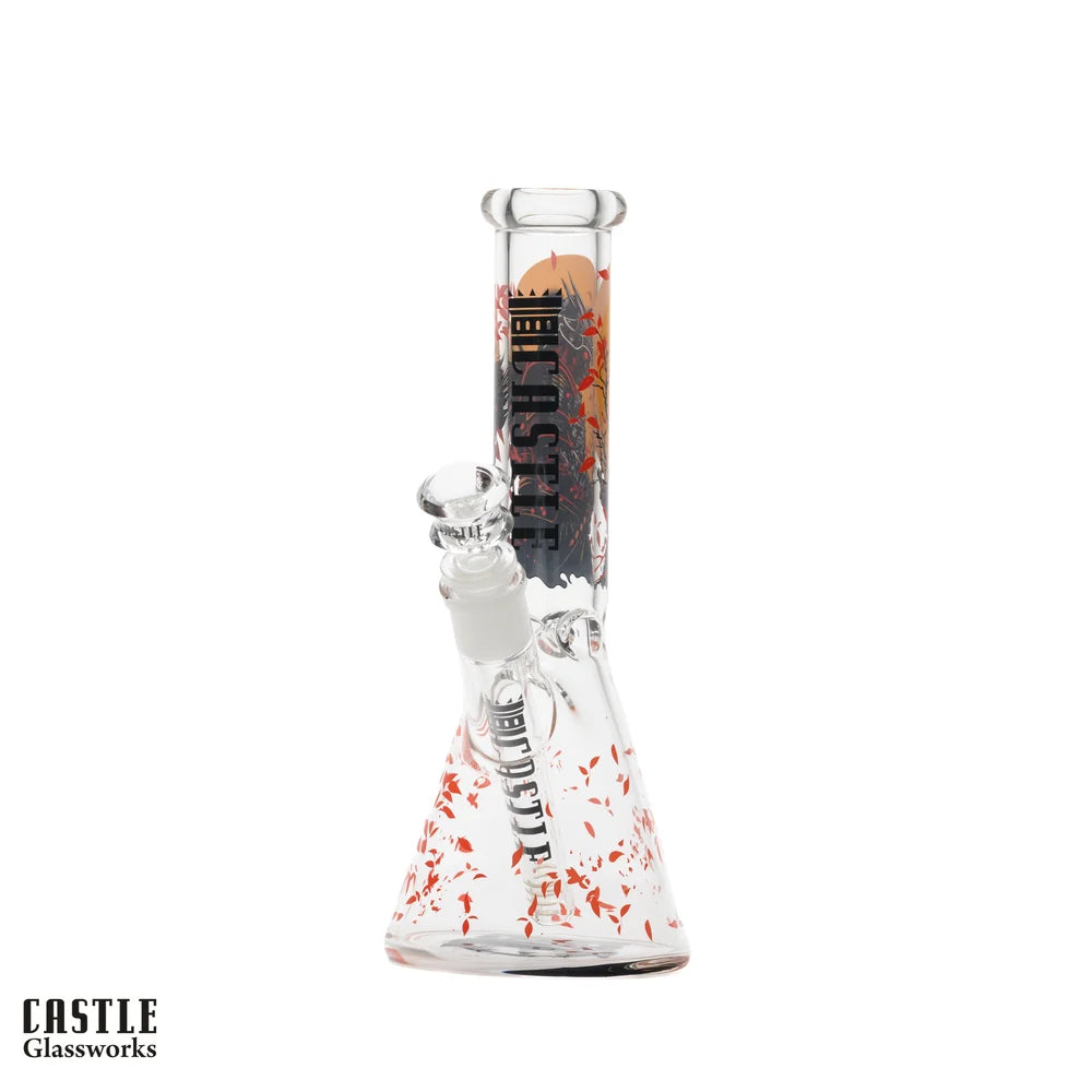 Castle Glass: 10" Bushido Beaker (5mm Thick)