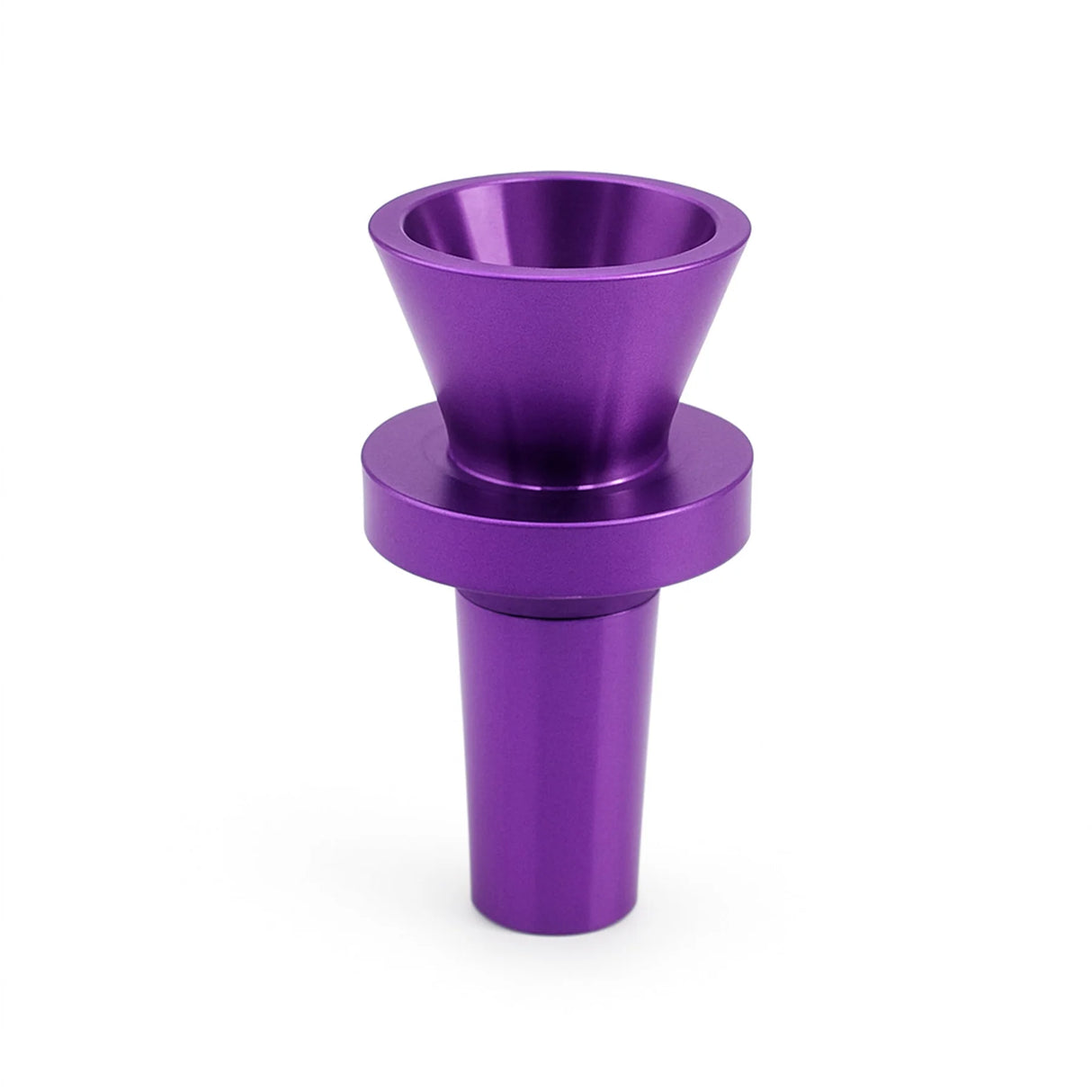 Chill Steel Pipes: Dura-Bowl (14mm - Cone - Purple)